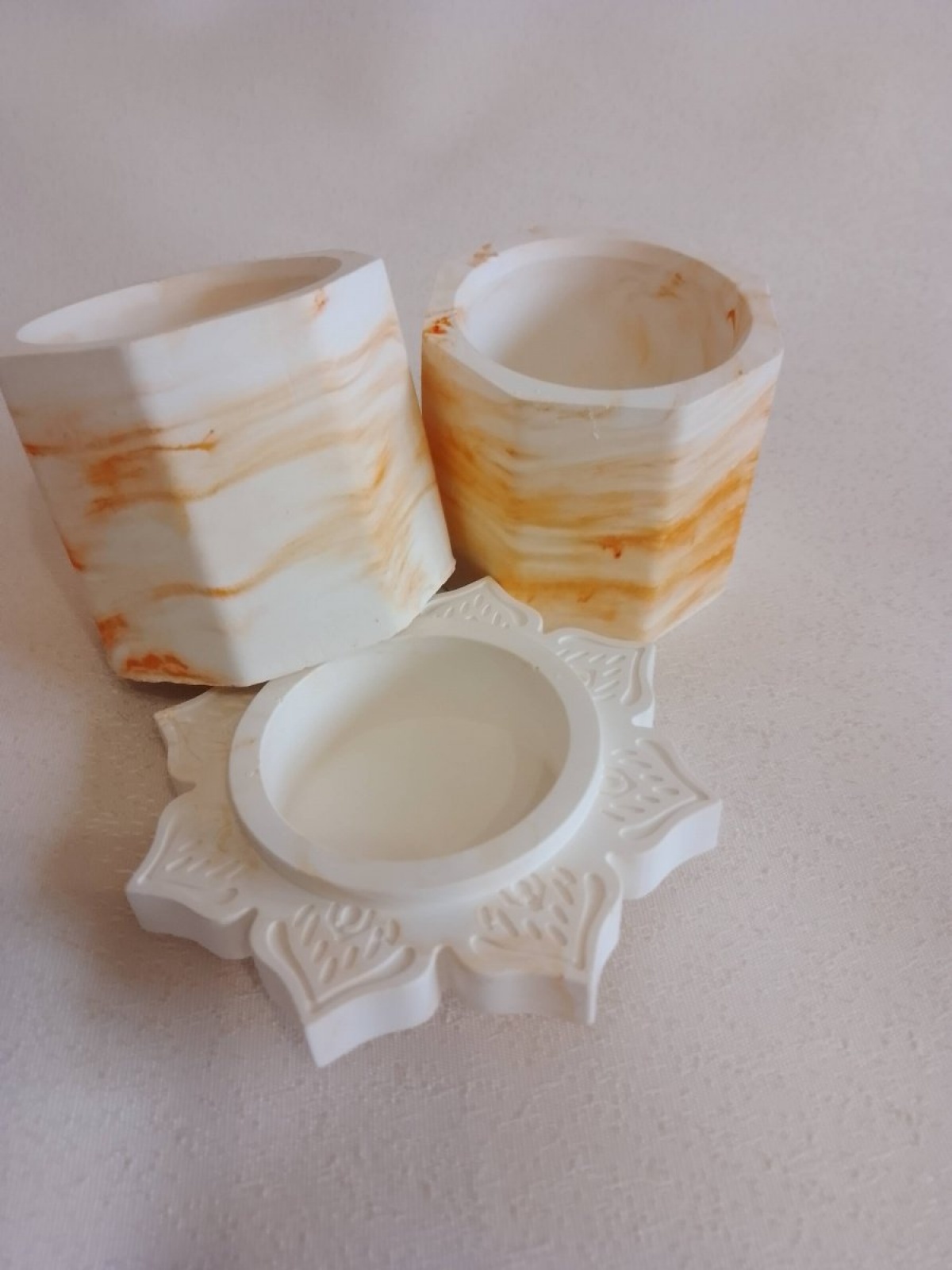 Набор 4 Золотой лотос