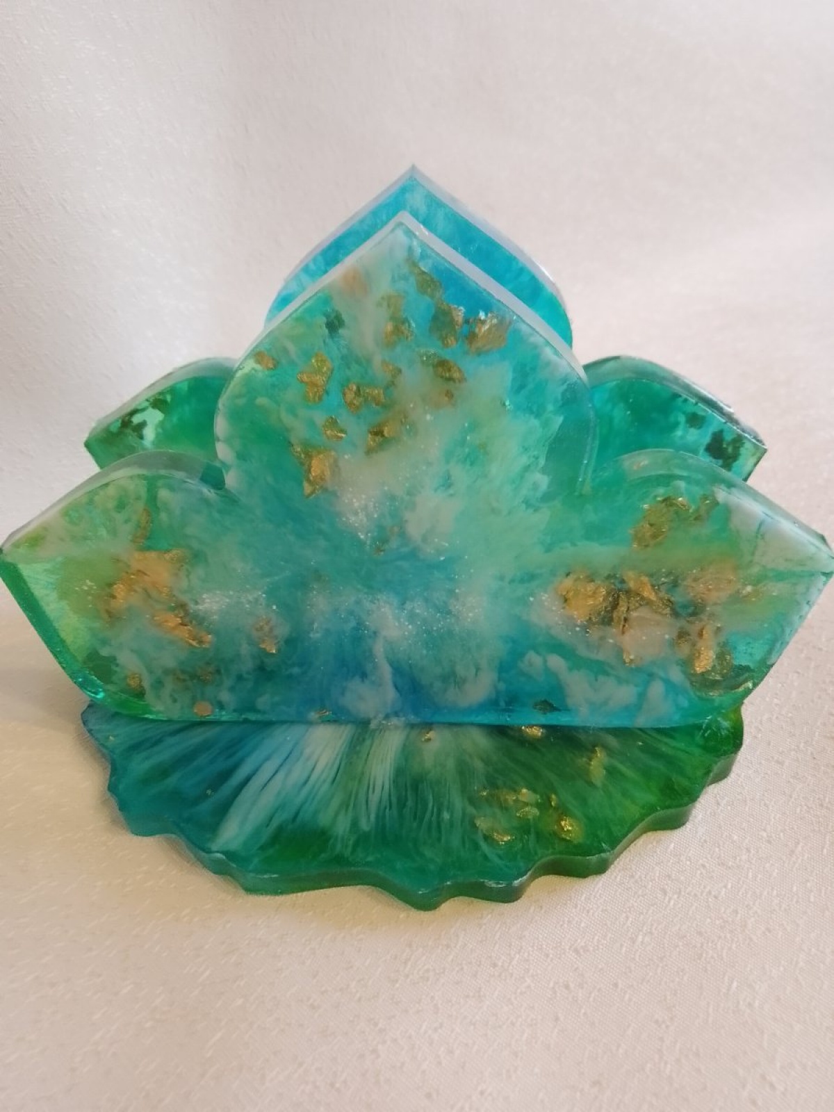 Салфетница Роскошь зеленого