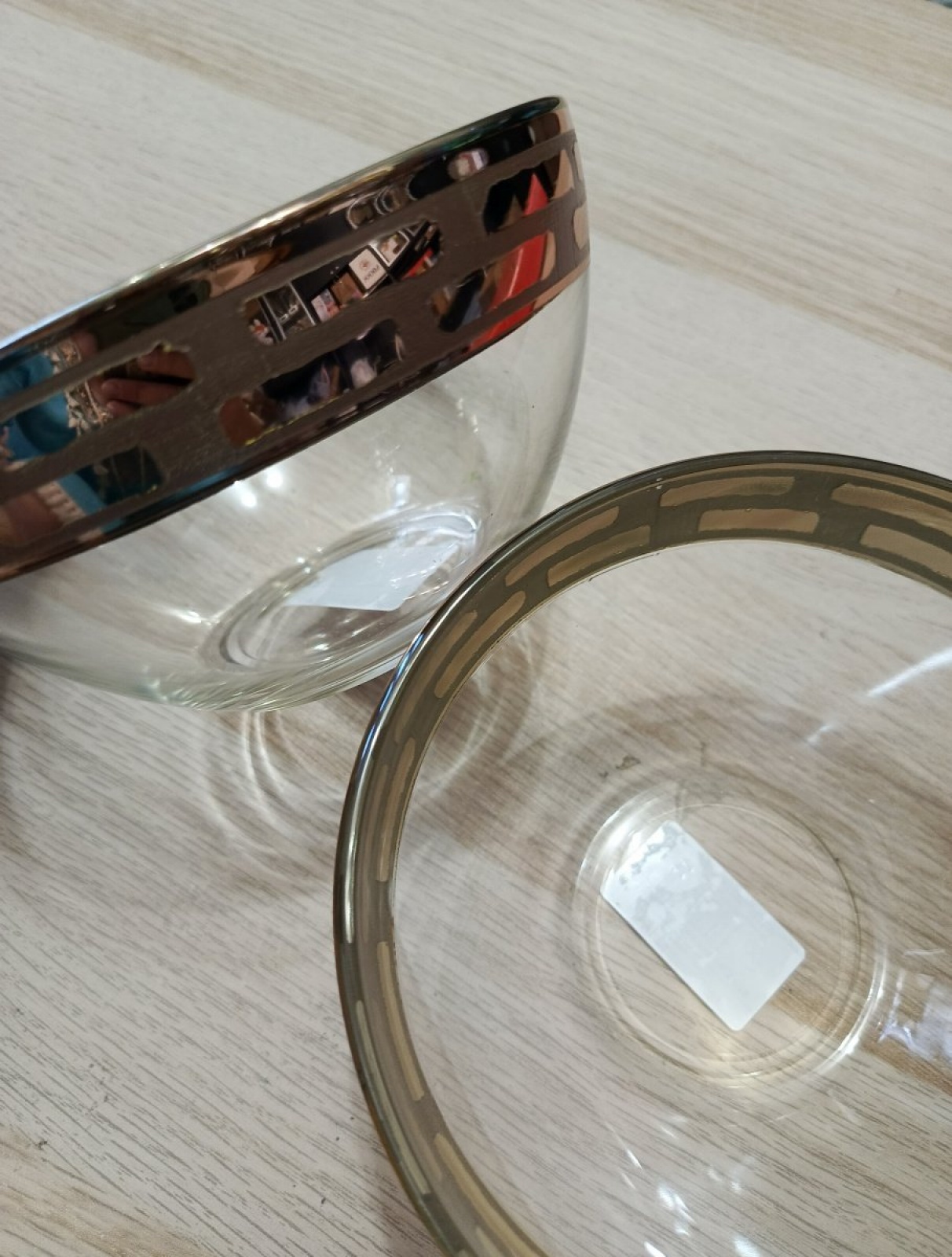 Салатники с алмазной гравировкой