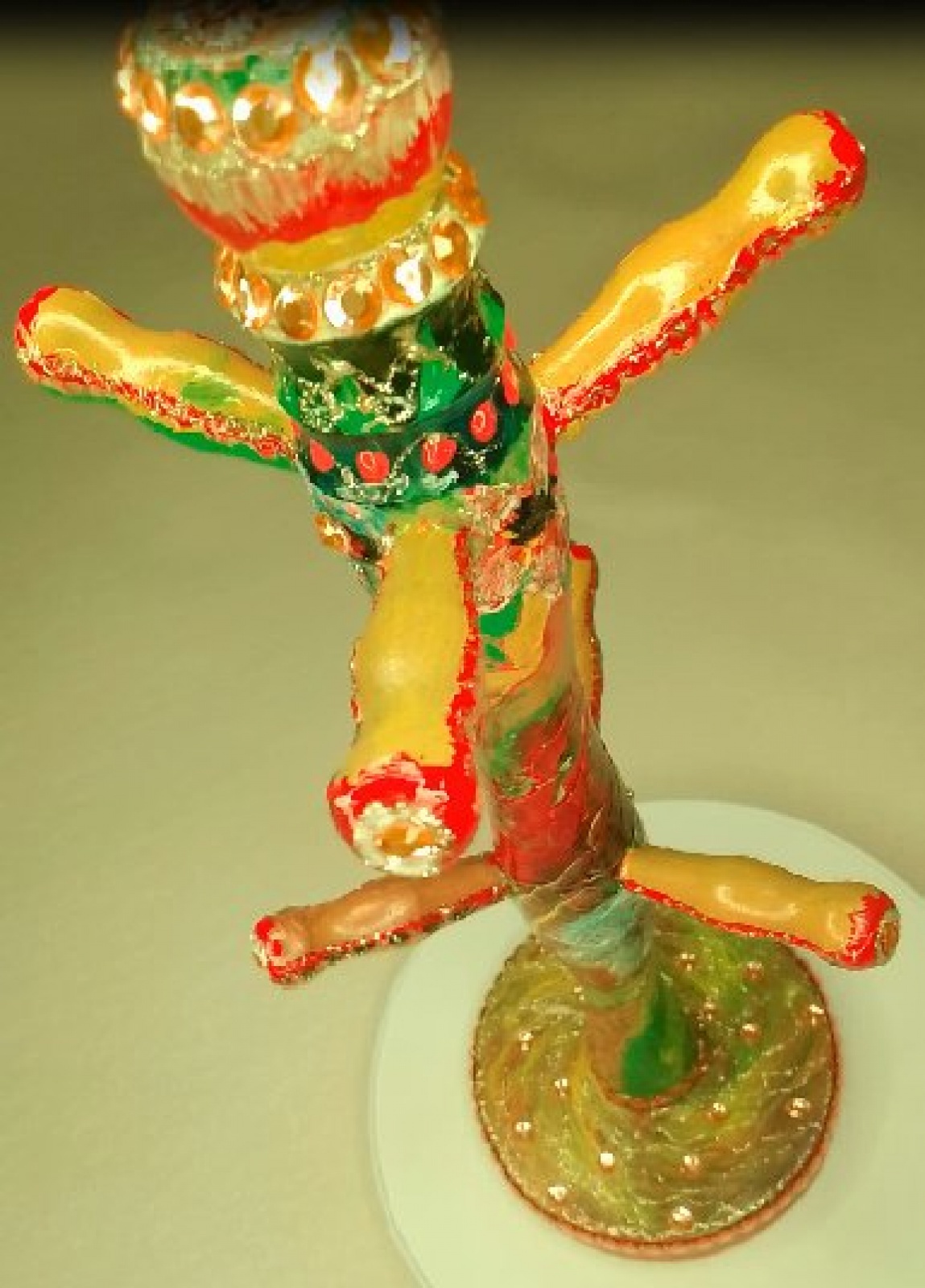 Подставка под чашки(расписная)