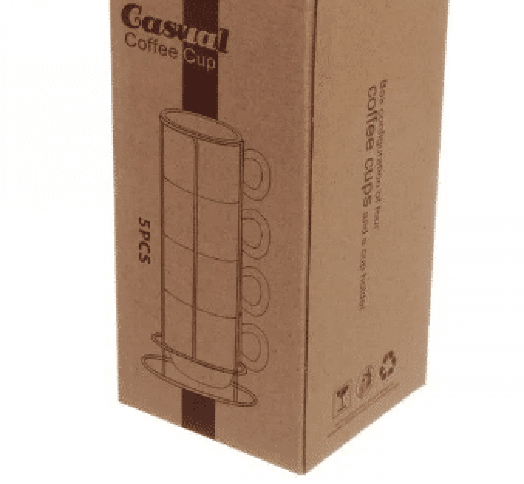 Чашки love на стойке