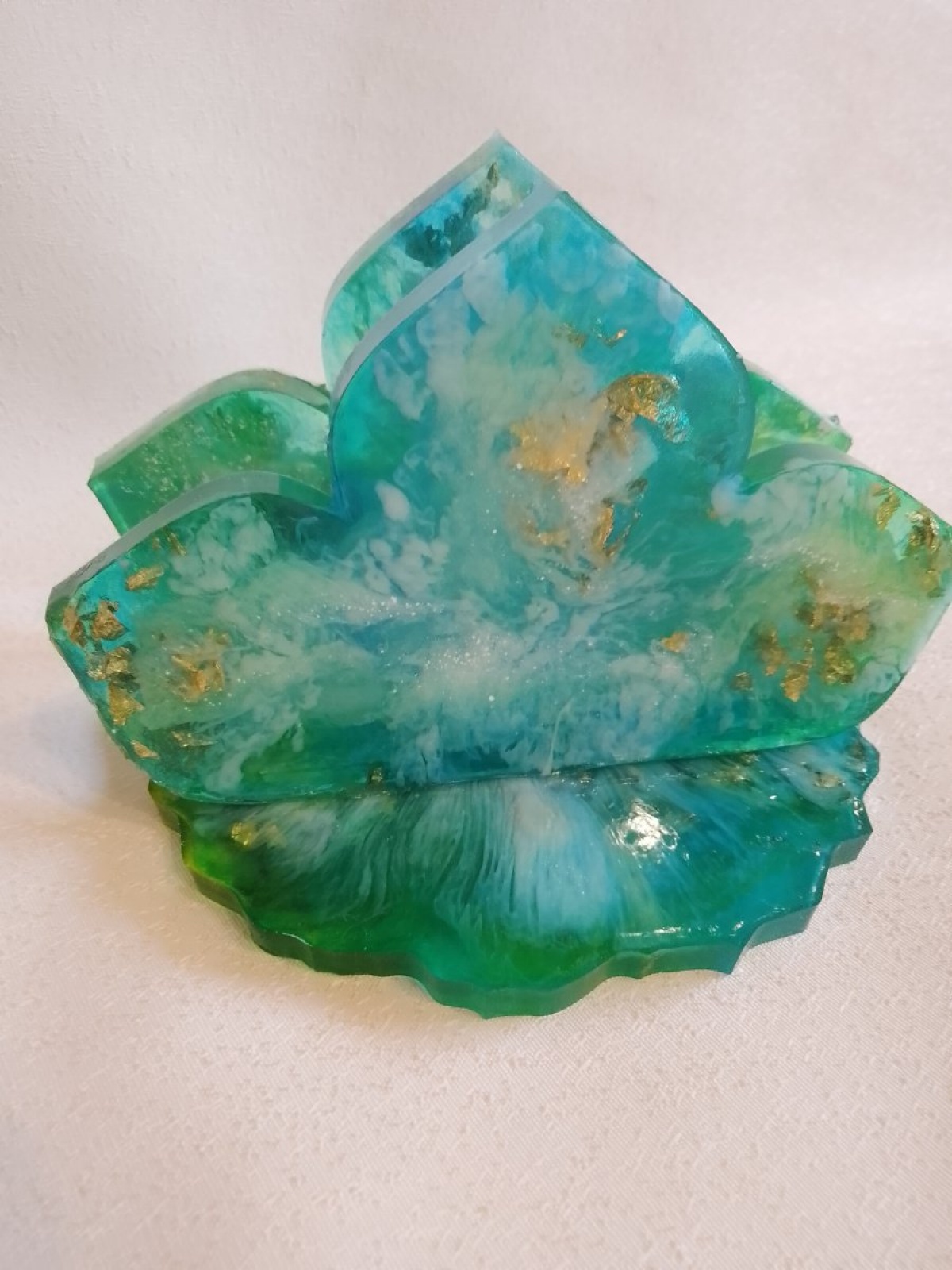 Салфетница Роскошь зеленого