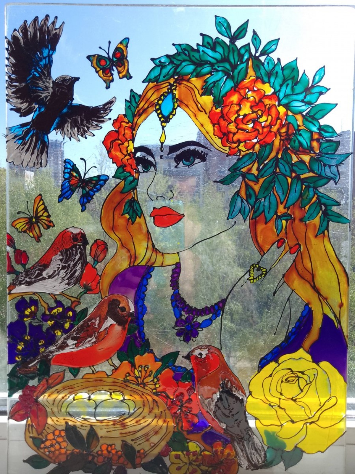 Картина Райский сад