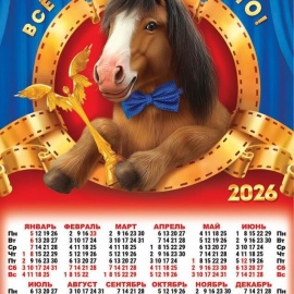 Календарь на 2026г.
