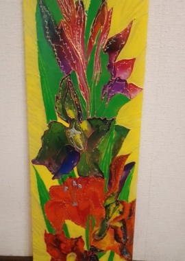 Картина "Гладиолусы"
