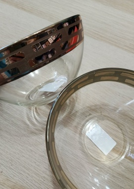 Салатники с алмазной гравировкой
