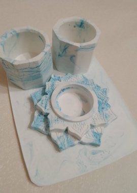 "Васильковый принт" набор №7
