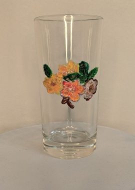 Стаканы для напитков "Цветы для души"
