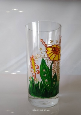 Стаканы для напитков "Весна"(набор 2 шт.)
