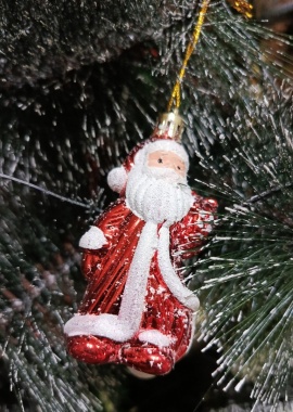 Новогодняя игрушка Дед мороз
