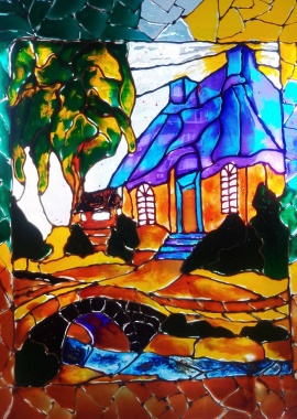 Витраж "Волшебный дом"

&nbsp;
