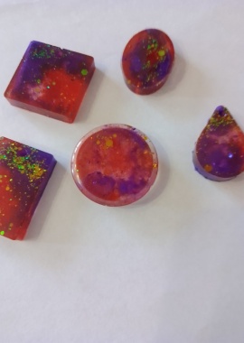 Кулоны женские "Млечный путь" (в ассортименте)
