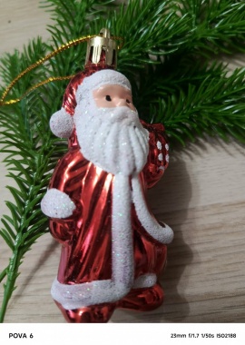 Новогодняя игрушка Дед мороз
