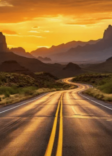 Какие знаки или ориентиры помогают отвлечься от страха и сосредоточиться на дороге?
