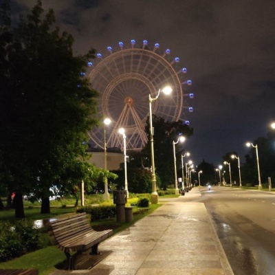 колесо обозрения, Москва