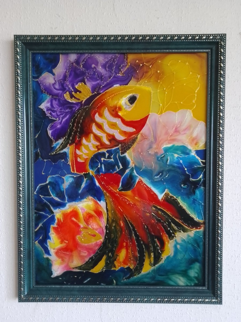 Картина 3олотая рыбка