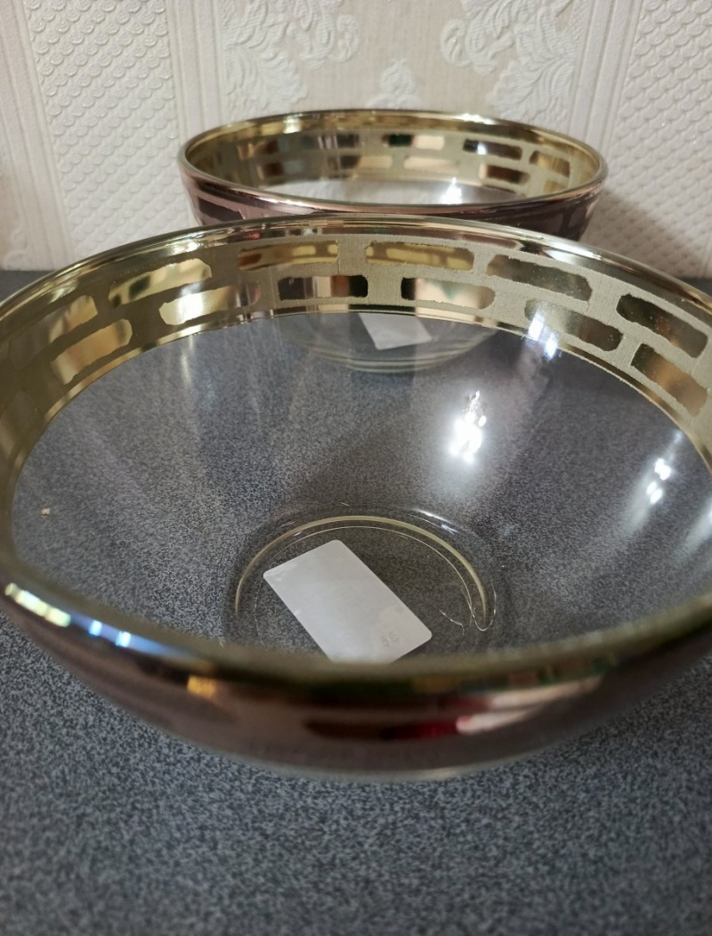 Салатники с алмазной гравировкой