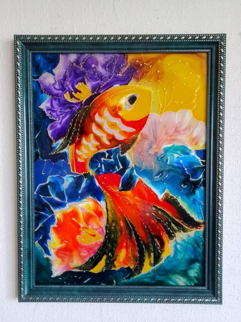 Картина 3олотая рыбка