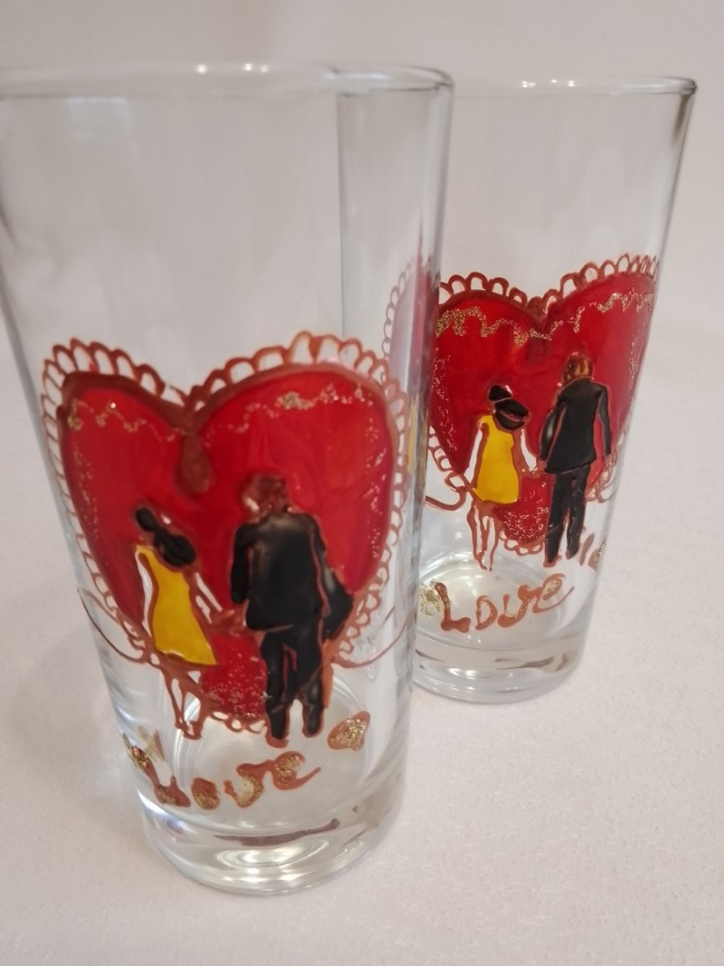 Стаканы Вместе навсегда