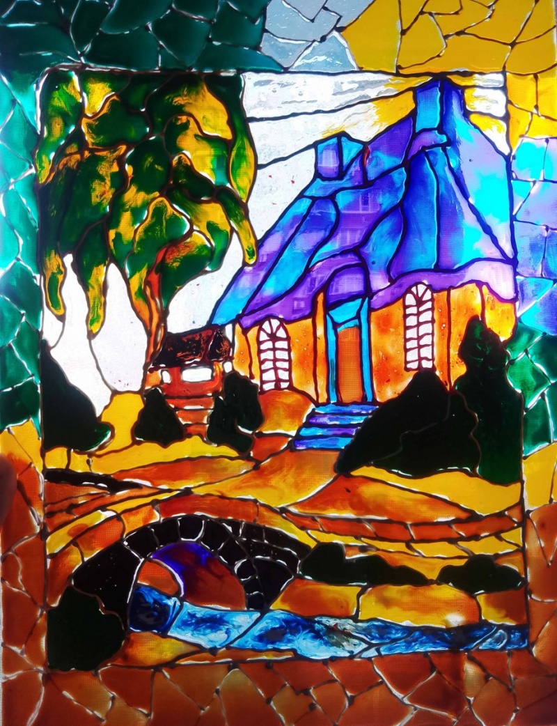 Картина Волшебный дом