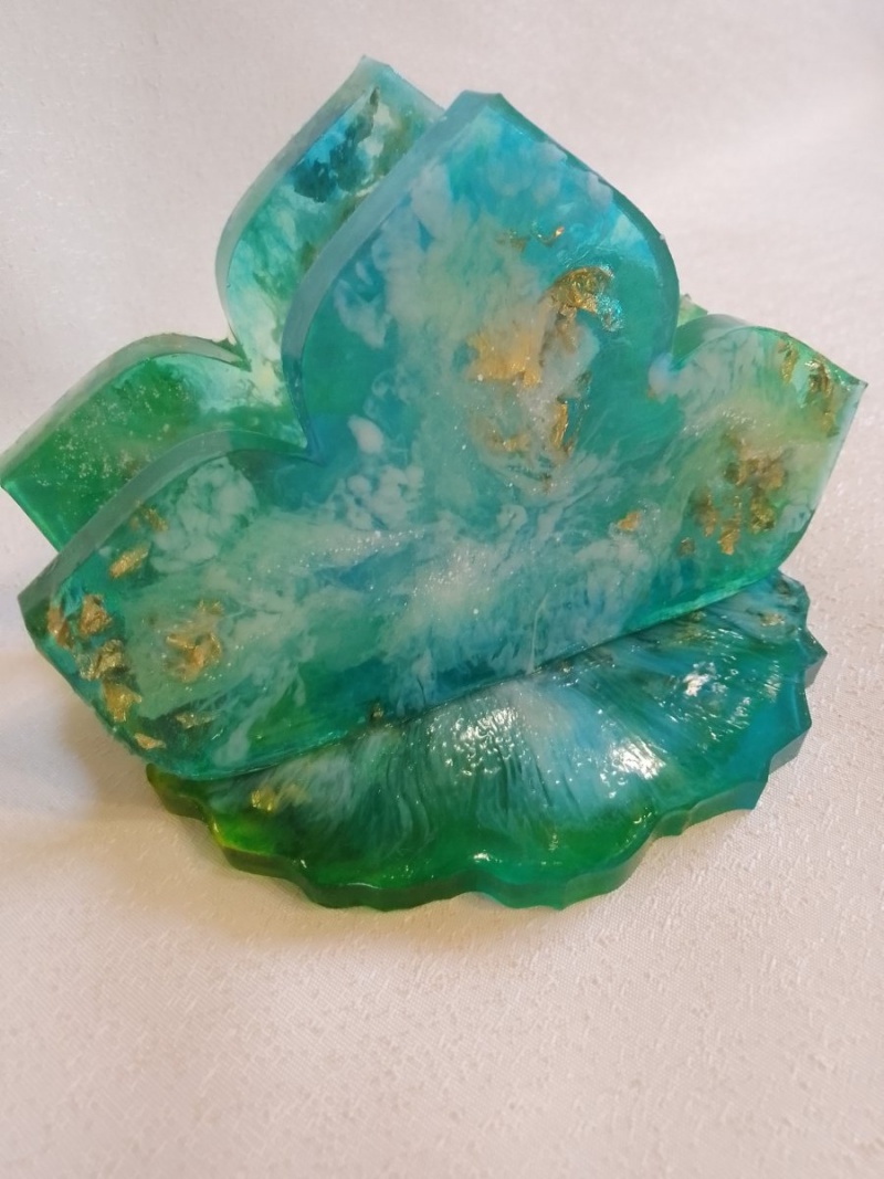 Салфетница Роскошь зеленого