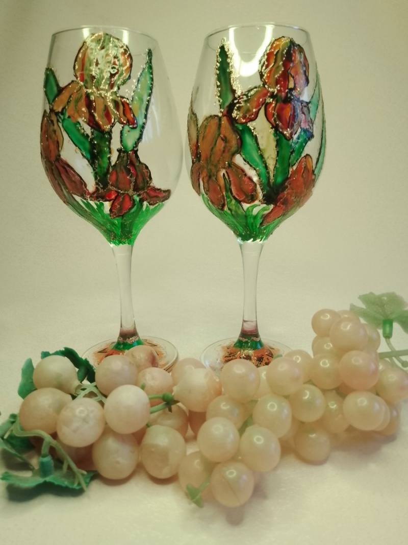 Бокалы Весеннее настроение